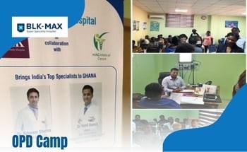 Vaidam Health holds a Medical camp in Accra, Ghana with BLK Max Hospital, New Delhi