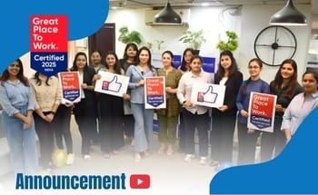 We’re proud to be officially certified as a Great Place to Work!