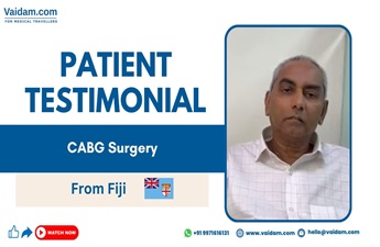 A Patient from Fiji Gets Successful Heart Bypass Surgery in India