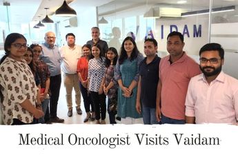 Dr. Anil Thakwani with the team