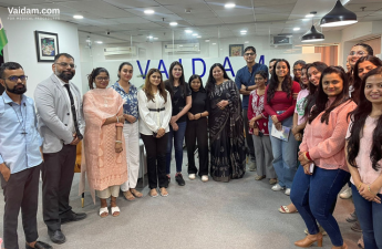 Dr. Nidhi Rawal Visits at Vaidam Office