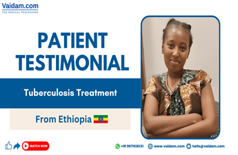 Paciente da Etiópia é tratado com sucesso na Índia para tuberculose