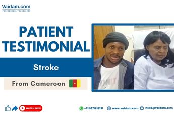 Emilia From Cameroon | Stroke Treatment in India