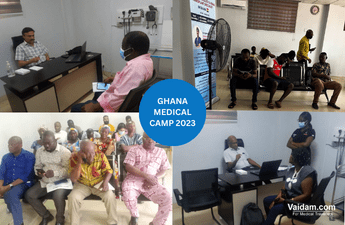 Successful Medical Camp in Ghana with Leading Experts from India