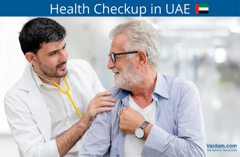 Exame de saúde nos Emirados Árabes Unidos