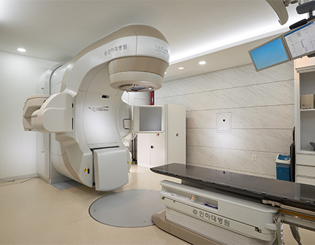 Inha University Hospital, Incheon; Vital beam, a high-end radioactive cancer treatment equipment.