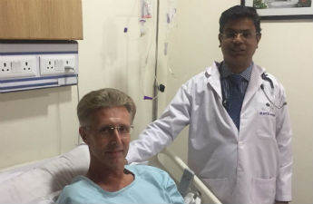 David Heard, UK, Heart Bypass Surgery in India