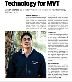 Article in IMT Magazine by Manish Chandra
