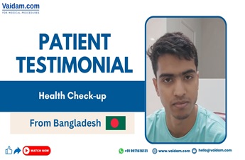 Patient from Bangladesh Receives a Health Check-up in Thailand