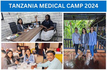 Campo médico na Tanzânia, fevereiro de 2024