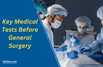 Tests before general surgery