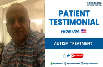 Tratamentul autismului în India | Tatăl pacientului împărtășește experiența în numele fiului
